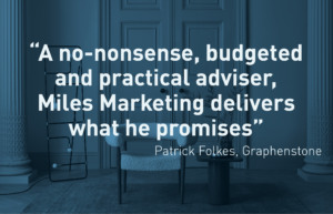 miles marketing quote from graphenstone MD